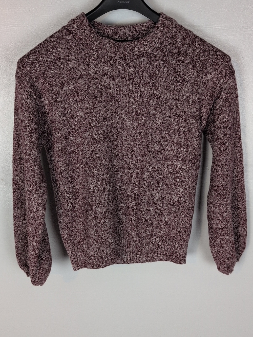 J. Crew Puff Sleeve Pull Over Sweater